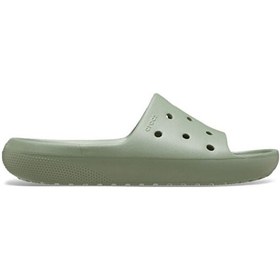 Resim Crocs Classic Slide V2 Erkek Terlik 209401-308 Yeşil Yeşil 
