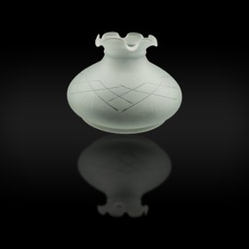 Resim KUĞULU Alaaddin Cam Mat Dekorlu (ALT ÇAP: 20 CM) 