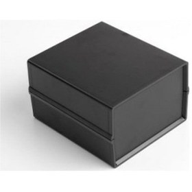 Resim Elektronik Proje Kutusu (Ölçüleri: 126X137X82Mm) - Siyah 
