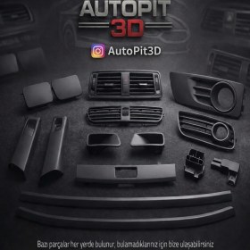 Resim AutoPit 3D Alfa Romeo 156-166 Uyumlu Rölanti Sensörü Kapağı 