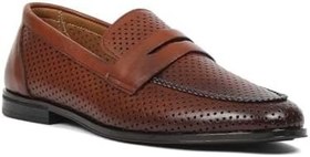 Resim Erkek Taba Deri Loafer 