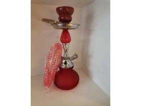Resim Adenika Nargile Takımı & Küçük Boy Kırmızı 