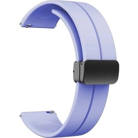 Resim Noktaks - Samsung Uyumlu Samsung Gear S3 - Kordon Krd-84 22mm Silikon Kordon 