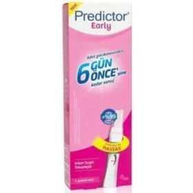 Resim Omega Pharma Predictor Early Erken Hamilelik Testi 1 Adet 