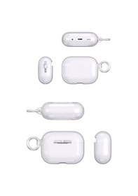 Resim Movenchy Apple Uyumlu AirPods Pro 2 2.nesil Shell Kılıf - Pembe 