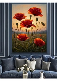 Resim Ahşap Tablo Vazoda Beyaz Ve Siyah Güller 