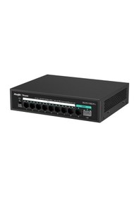 Resim Ruıjıe Reyee Rg-es110gs-p-l 10 Port, 8 Port Gigabit Poe, 120w, 1 Port Spf, 1 Port Gigabit Uplink, Switch 
