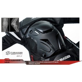 Resim Jokmae Gece Turuncu Yansıtıcı Motosiklet Dizlikleri Diğer 