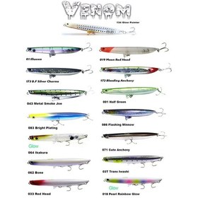 Resim Fujin Venom 120mm 20gr Su Üstü Maket Balık 