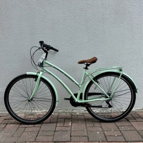 Resim Bisan Serenity S 7 Vites Şehir Bisikleti Mint Yeşili 46CM 