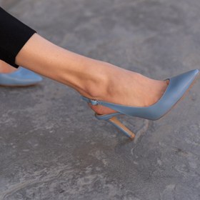 Resim Bucky Mavi Stiletto 