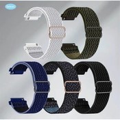 Resim Sunshine022 5 Adet 20mm 22mm Nylon Saat Kayışı Gece Mavisi Siyah Üzüm Mor Asker Yeşili Siyah Deniz Kabuğu 