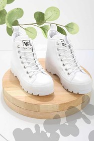 Resim Bambi Beyaz Kadın Bot & Bootie K02989000109 