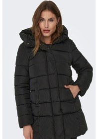 Resim Only Kadın Uzun Kapüşonlu Şişme Mont - 15304782 001 
