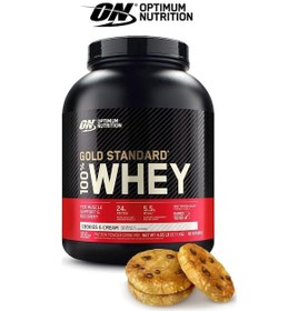 Resim Optimum Nutrition Optimum Kurabiye Aromalı Gold Standard Whey Protein Tozu 2273 Gr 