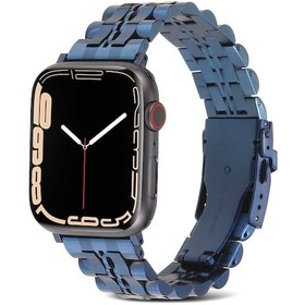 Resim Ardemix Watch 44mm Uyumlu Krd-54 Metal Kordon-lacivert 