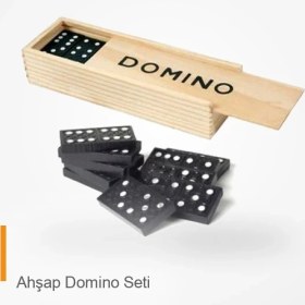 Resim Ttta Ahşap Domino Seti - Eğlenceli Oyun 