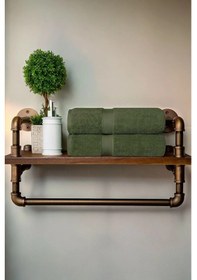 Resim Özdilek Banyo Havlusu 90 150 Woven Yeşil Yeşil 