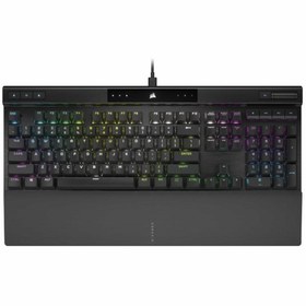 Resim CORSAIR KEYBOARD-CH-9109410-TR K70 RGB PRO Mechanical Gaming Keyboard, Backlit RGB LED, CHERRY MX Red, Black, Black PC Keycaps 