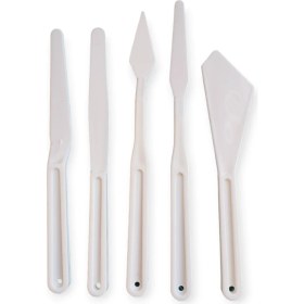 Resim Cmk 5 Parça Plastik Spatula Seti 