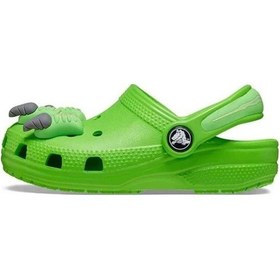 Resim Crocs Classic I Am Dinosaur Clog T Çocuk Yeşil Terlik Yeşil 