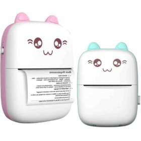 Resim Kanonik Education Sevimli Mini Taşınabilir Yazıcı Printer 
