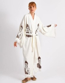 Resim Brandsmithshop Naturel Serenity Buddha Kimono Çok Renkli 