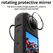 Resim Panoramik Spor Kamerası için PC Malzemeli Insta360X4 Koruyucu Lens 