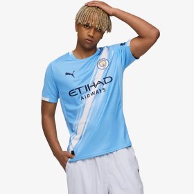 Resim Manchester City 2025/26 İç Saha Taraftar Forma 'Mavi' 