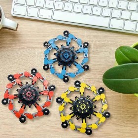 Resim MCM Group Fidget Spinners Dönüştürülebilir Zincir Robot Oyuncak -1 Adet Stokta Olan Gönderilir 