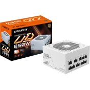 Resim Gigabyte GP-UD850GM PG5W 850W 80 Plus Gold Full Modüler Beyaz Power Supply 
