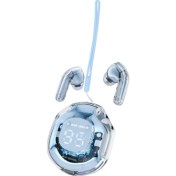 Resim Jingyi T8 Tws LED Dijital Ekran ile Bluetooth Kulaklık Hifi Enc Bt 5.3 Xiaomi Huawei iPhone Için Kablosuz Kulak Kulaklık Kulaklık (Yurt Dışından) 