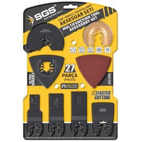 Resim Sgs 1880 Raspalama Seti 27 Parça 