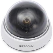 Resim BDZ Mall 1500B Kukla Simülasyon Dome Kamera Gözetimi Cctv Güvenlik W / Yanıp Sönen Kırmızı LED Işık (Yurt Dışından) 