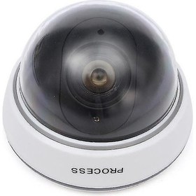 Resim BDZ Mall 1500B Kukla Simülasyon Dome Kamera Gözetimi Cctv Güvenlik W / Yanıp Sönen Kırmızı LED Işık (Yurt Dışından) 