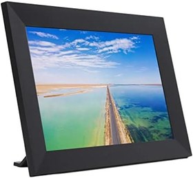 Resim 10.1 İnç Akıllı WiFi Dijital Fotoğraf Çerçevesi, 1280x800 LCD Dokunmatik Ekran, RAM 1GB ROM 16GB, Otomatik Döndürme Dijital Resim Çerçevesi, Uygulama Üzerinden Fotoğraf Ve 