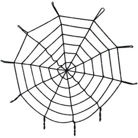 Resim Nessiworld Halloween Cadılar Bayramı Örümcek Ağ Dekor Siyah 1.5 Metre 