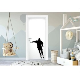 Resim Futbolcu Çacuk Odası Isimli Sticker 