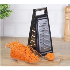 Resim FREECOOK Paslanmaz Çelik Siyah Safir Üçgen Rende 