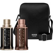 Resim BOSS The Scent Magnetic 50 ml Erkek Parfümü & The Scent Le Parfum 50 ml & Hediye Çapraz Askılı Çanta 