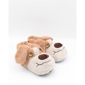 Resim Nesil Shoes 35-40 Bej Kahve Masum Köpek Unisex Panduf-bej-kahve Bej - Kahverengi 