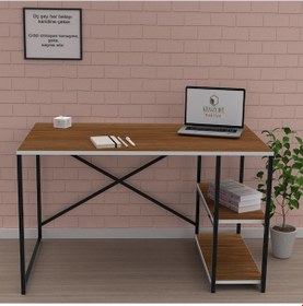 Resim Kenzlife Ofis Masası Natsuki 075 090 40 Cvzsyh Bilgisayar Çalışma Büro Beyaz 