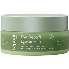 Resim Yepoda The Depuff Eyespresso Şişlik Azaltıcı Kafein Ve Yeşil Çay Göz Maskeleri 90g 