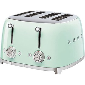 Resim Smeg TSF03PGEU 1x4 Pastel Yeşil Ekmek Kızartma Makinesi 
