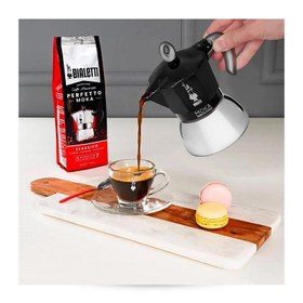 Resim Bialetti İndüksiyon Moka Pot, 2 Cup, Siyah 
