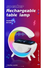 Resim Magıcvoıce BT2301 Kablosuz Şarjlı 7 Renkli Taşınabilir Hoparlör 