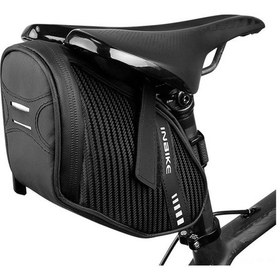 Resim Teltree Su Geçirmez Bisiklet Sele Çantası, Reflektif Ve Ultra Hafit Tasarım İle Güvenli Sürüş Siyah 