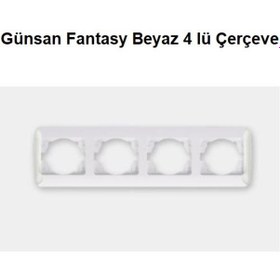 Resim Günsan Fantasy Renkli 4 Lü Çerçeve 
