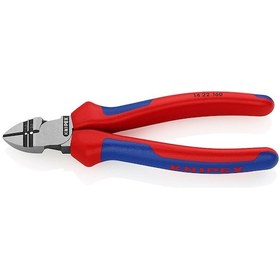 Resim Knipex 1422160 Kablo Sıyırıcılı Yan Keski 160 MM 