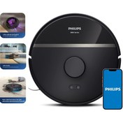 Resim Philips 4000Pa Ultra Yüksek Emiş Güçlü 3ü 1 Arada Islak Kuru ve Moplu Premium Robot Süpürge, HEPA Filtreli 